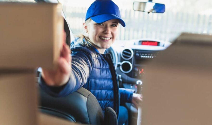 Trucking route delivery